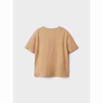 LIL ATELIER Rib Tee Rajo Iced Coffee